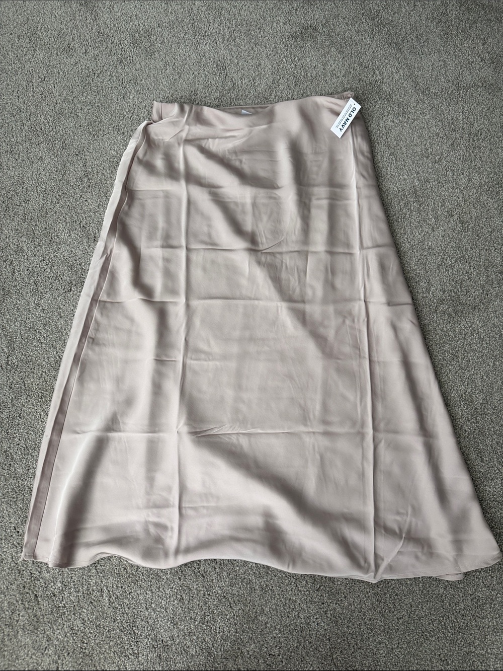 Old Navy A-Line Skirt in Light Taupe
